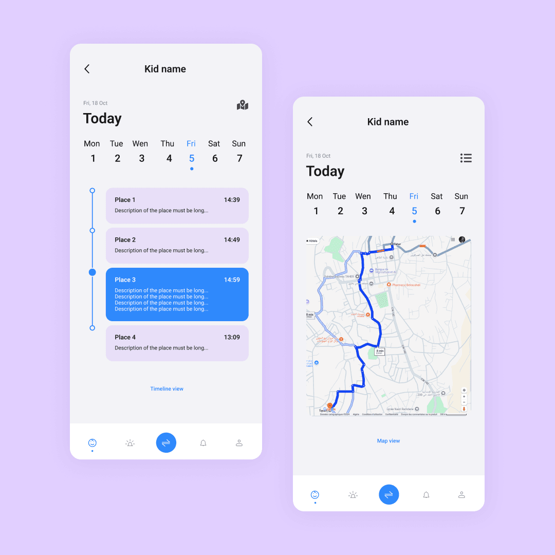 Kids Tracker App