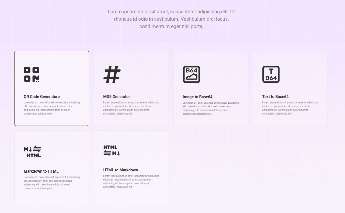 Web Tools